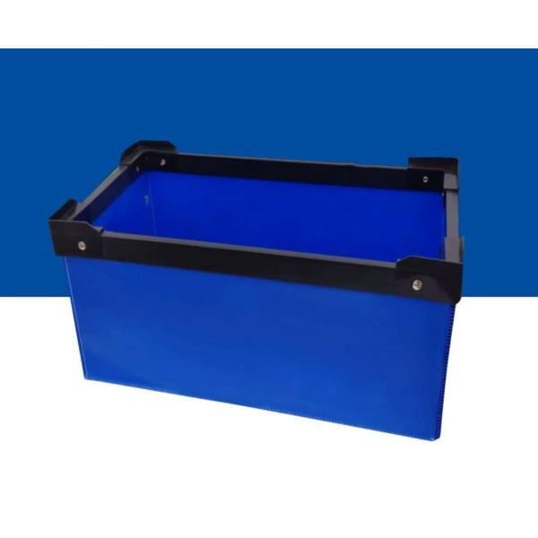 Stackable PP Corrugated Boxes Waterproof Plastic Storage Boxes Lightweight
