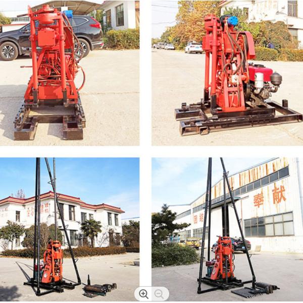 Portable Small Hydraulic 30 Meters Depth Soil Boring Machine