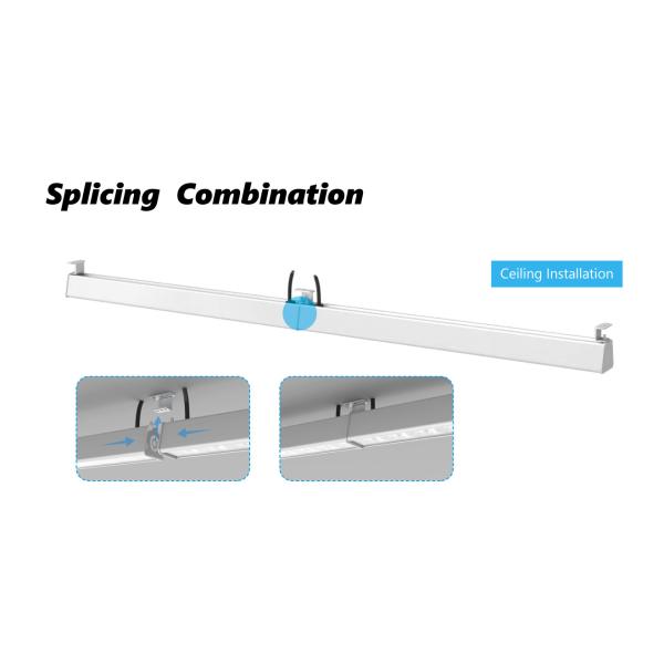 6500K Aluminum 30w X 2 LED Linear Light A4 Anti Glare