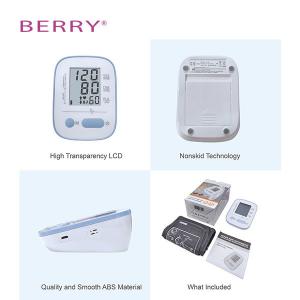 China LCD Digital Blood Pressure Meter Portable Upper Arm Type Digital Sphygmomanometer on sale