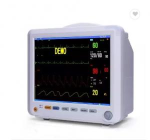 Quality 12 Inch Multiparameter Patient Monitor ETCO2 SPO2 ECG Monitor Multi Parameter ICU Monitor wholesale