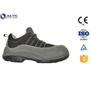 Buy cheap Black Worksite Steel Toe Work Boots , Steel Toe Dress Shoes For Men Smooth from wholesalers