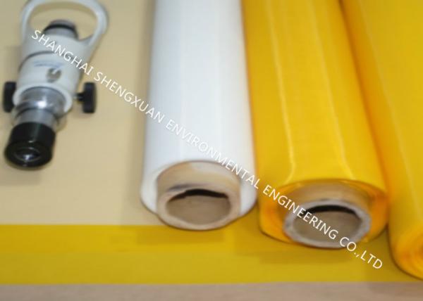 Cheap 55T / 77T / 120T Silk Screen Mesh Roll In 127cm Width Without Damage To Thread for sale