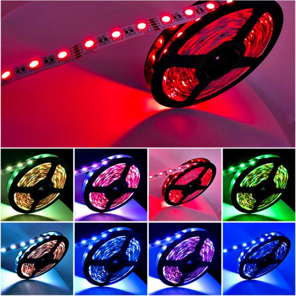 Warm White LED RGB Strip Light Flexible DC 12V SMD5050 RGBW RGBWW