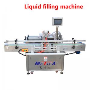 China Customized Paste Liquid Bottle Filling Machine 2kw Automatic Sauce Filling Machine on sale