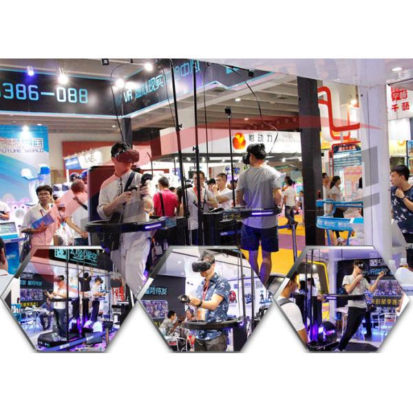 360 Degree Treadmill Virtual Run , Electric Virtual Reality Omni Game Treadmill