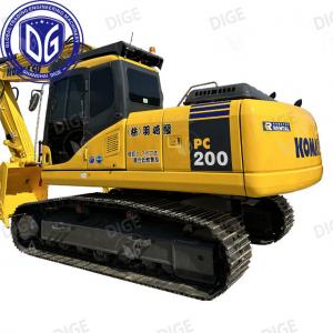 Quality PC200-7 Used Komatsu Excavator 97% New Used Crawler Excavator 20 Ton wholesale