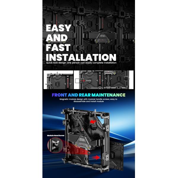 7680hz waterproof p1.56 p3.91 p2.6 p2.97 p2.604 p2.976 wall video stage rental led screen display