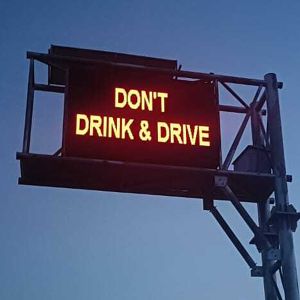 Quality 16mm Pixel Pitch VMS LED Display IP65 Waterproof 12000cd Brightness wholesale