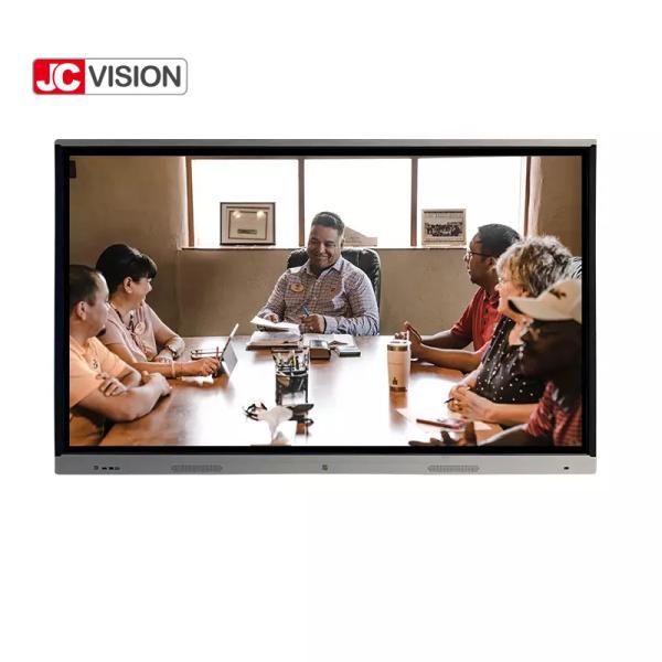 Cheap JCVISION Class Teaching Interactive White Board 55 - 98 Inch IR Multi Touch Android 11.0 for sale