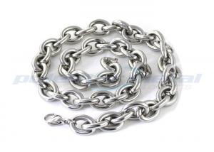 Quality Custom Specialty Hardware Fasteners , Welded SUS316 Stainless Steel Twisted Link Chain DIN 764 wholesale