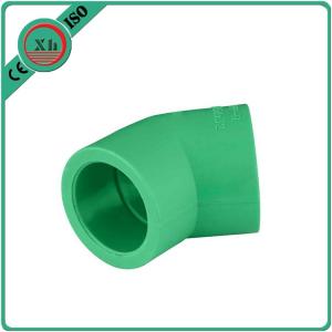 Quality Frost Proof PPR Pipe Elbow , 45 Degree Pipe Elbow Superior Dimensional Accuracy wholesale