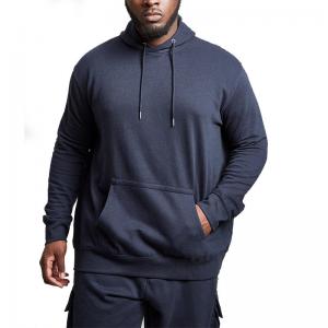 Quality Factory Low MOQ Cotton Blank Plain Pullover Sweatshirts For Men Hoodies Embroidery Logo wholesale