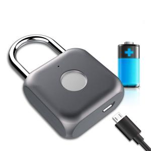 Quality IP65 Smart Outdoor Padlock Mini Keyless Outdoor Fingerprint Padlock wholesale