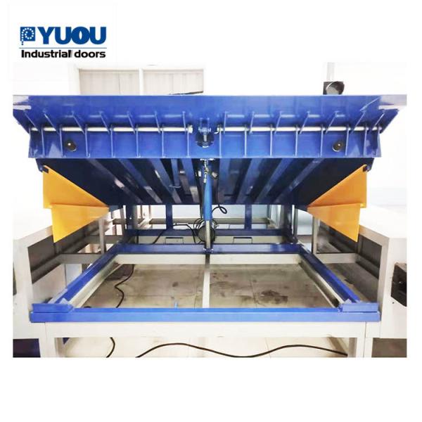 Platform Loading Dock Leveler Electric 2.2KW Hydraulic Fixed 12tons capacity 2500mm