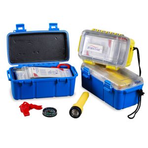 Buy cheap All Purpose Red Cross Deluxe Family First Aid Kit Blue 30 Piece Waterproof from wholesalers