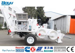 Max Pull 150kn Power Line Stringing Equipment Puller Machine For Overhead Line
