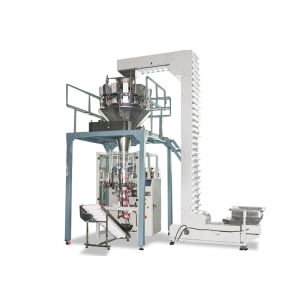 Pneumatic Automatic Vertical Packing Machine , Sugar Packing Machine With Scale