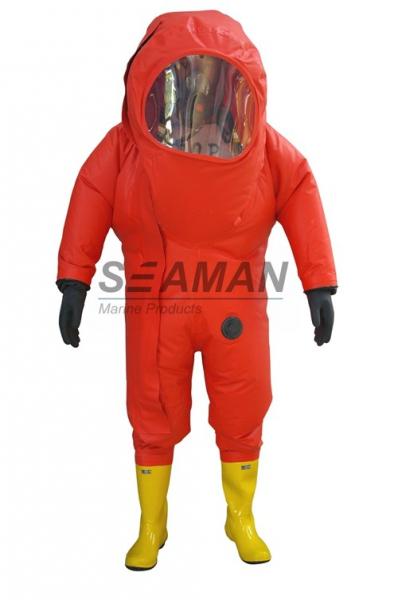Cheap Chemical Protective Suit Class One Heavy Duty For Marine Firefighters for sale