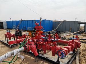 Quality API 16C DD Wellhead Manifold 5000psi High Pressure Manifold wholesale