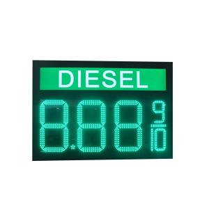 Quality Fuel Station Pylon Sign LED 7 Segment LED Board with TCP/IP Communication Display wholesale