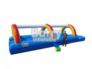 Quality Commercial Rainbow Inflatable Water Slide Inflatable Slip And Slide For Kids wholesale