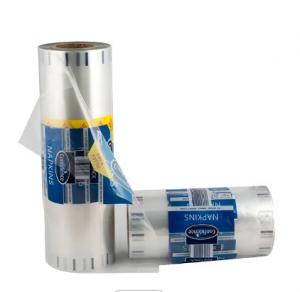 China Printing Laminated Film Packaging Heat seal Transparent Lamination Roll on sale