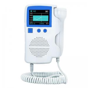 Quality ABS DC3.7V 3MHz Fetal Doppler Heartbeat Detector For Clinic wholesale