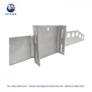 China Anti Corrosion Galvanized CT24 Pole Mount Clamp Bracket , Pole Line Hardwares on sale