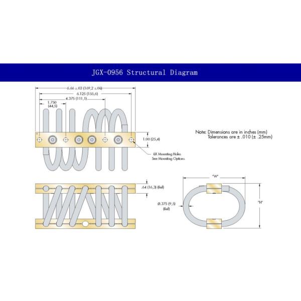 Kacise Metal Wire Rope Vibration Isolator For Industrial Machinery ISO Certification