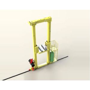 Customized Height Heavy Stacker Crane Warehouse Dual Single Mast