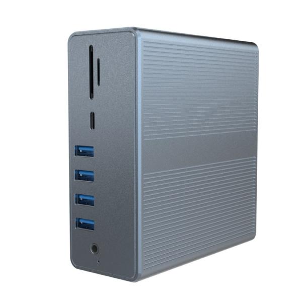 Docking Station Usb C Thunderbolt DisplayLink Laptop Docking Station With 120w Power
