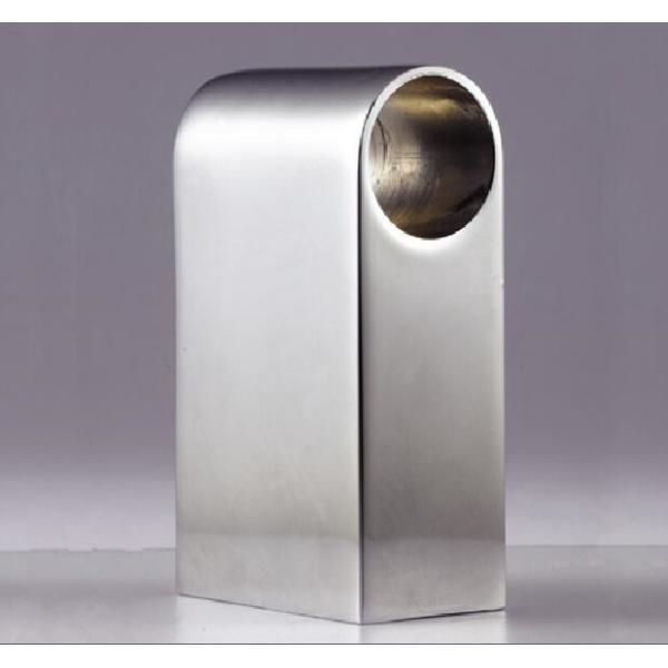 Customized metal 180-degree chrome plating reinforced Material aluminium and