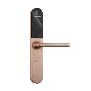 China Black Deadbolt Remote Control Front Door Lock Airbnb WiFi Bluetooth APP Manage System on sale
