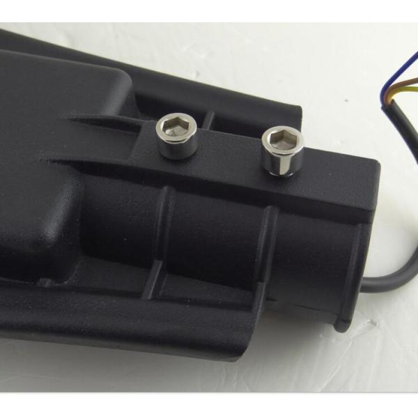 50W COB Solar Led Street Light IP65 Outdoor black Aluminum Housing 60w Solar Led Street Light