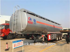Quality 45000 Litres Water Palm Oil Fuel Tanker Semi Trailer By Carbon Steel wholesale