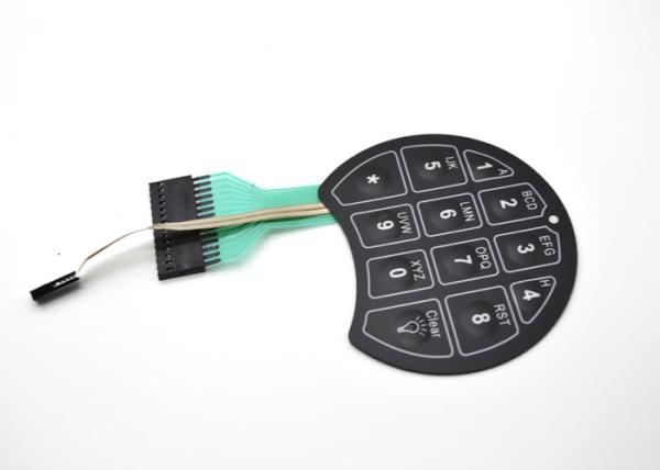 Cheap Home Appliances	Illuminated Membrane Switch Keypad With EL Back Lighting for sale