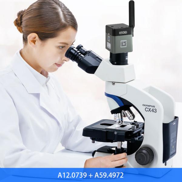 OPTO-EDU Olympus CX43 Laboratory Biological Microscope A12.0739 2.4W LED
