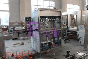 Quality Linear Bottle Filling Machine Drinking Water Washing , Filling , Capping Machine wholesale