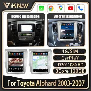Quality 9.7 Inch Android Auto Stereo For 2003-2007 Toyota Alphard GPS Navigation Multimedia Player Wireless Carplay BT 4G wholesale