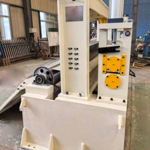 Buy cheap 1000-1500mm Width Hydraulic Expansion Steel Coil Slitter With 50mm Min Slitting from wholesalers