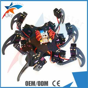 Quality Silvery Teaching Educational Arduino DOF Robot 6 Legs Bionic Hexapod Spider wholesale