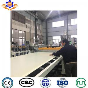 Quality 600mm 55kw PVC Floor And Door Frame Making Machine Double Screw Plastic Extruder wholesale