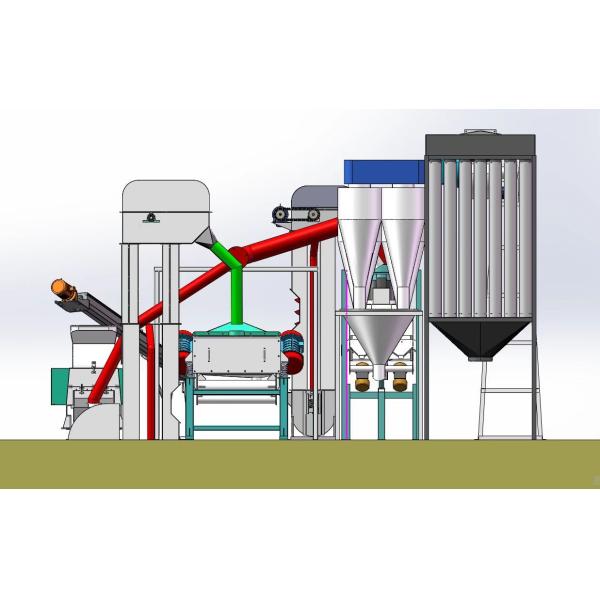 Carbon Steel Material Stone Separator Machine ISO9001 Certified Easy To Operate