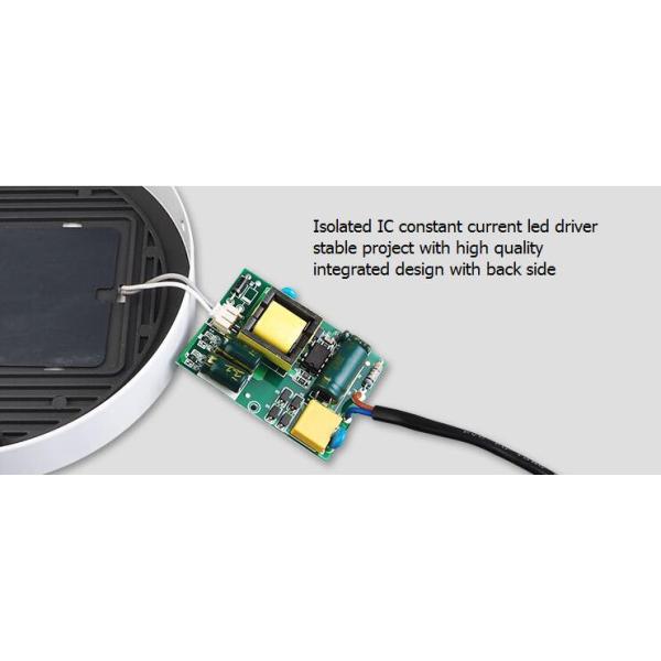 New style ultra-narrow edge led round plate surface-mounted led panel light round panel