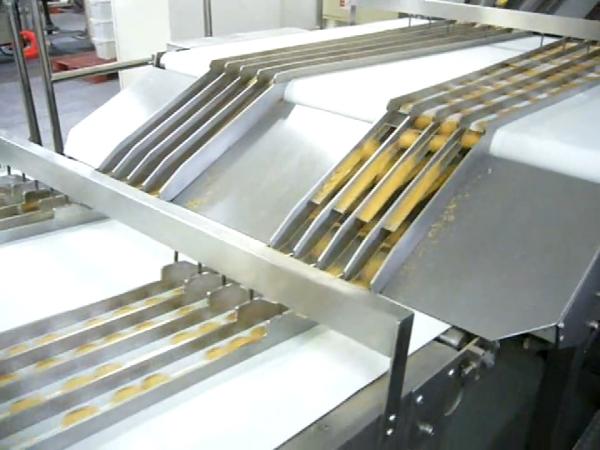 Easy Control Sorting Automatic Cookie Biscuit Stacking Machine For Biscuit