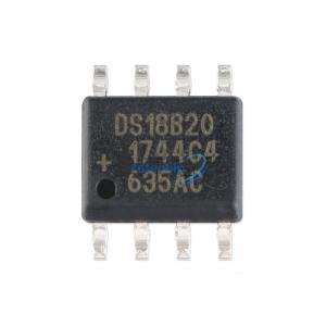 China DS18B20Z+T&R Temperature Sensor IC Programmable Resolution 1 Wire Digital Thermometer on sale