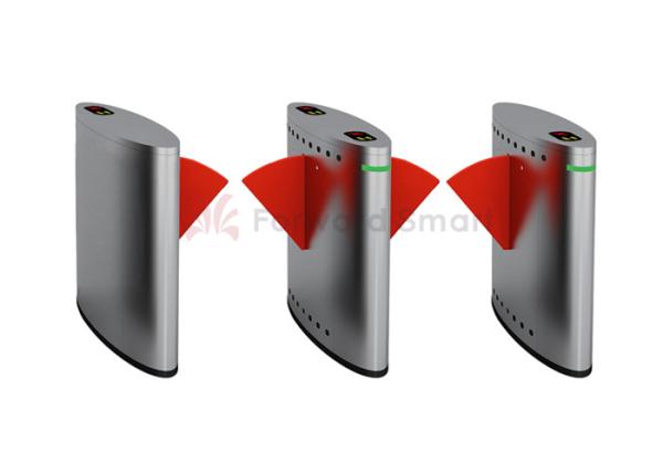 Cheap QR Code Reader Access Control Supermarket Flap Barrier Turnstile for sale
