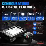 TOPDON TopScan PRO Diagnostic Tool 13 Reset Functions I/M Readiness, Injector