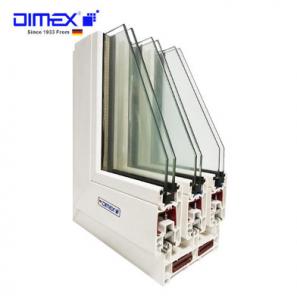 Quality Sliding Window And Door System UPVC Profiles High UV Resistance Dimex L107 wholesale
